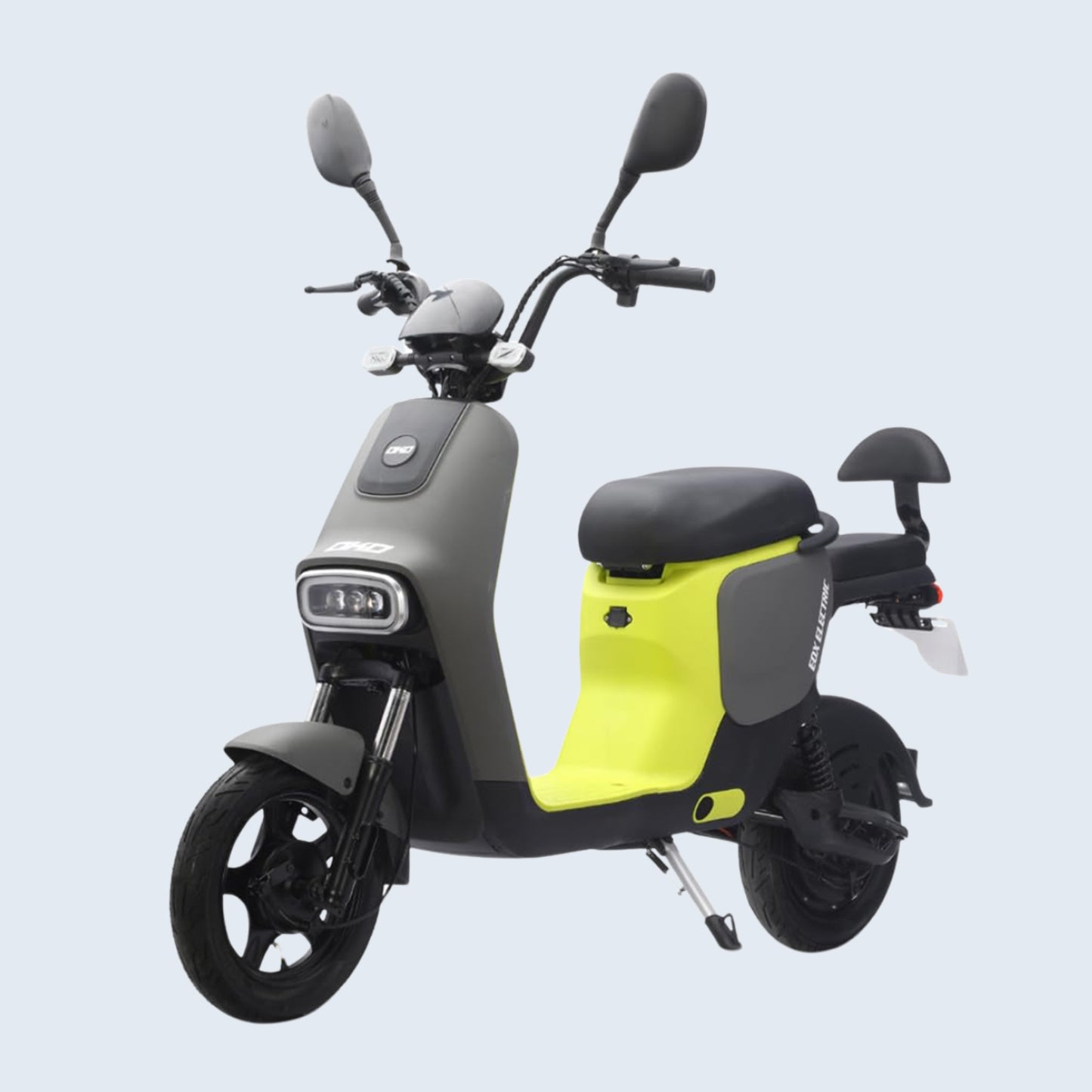 EOX OKO Non RTO Low Speed Electric Scooter with 50-60Km Mileage, Portable 48V Lithium Battery & Charger