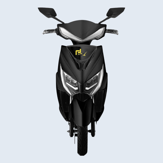 EOX E2 Non RTO Low Speed Electric Scooter with 60-80Km Range  Portable Lithium Battery & Charger