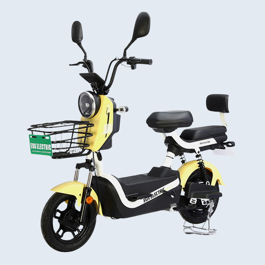 EOX OSO  Non RTO Low Speed Electric Scooter with 40Km Mileage, Portable Charger